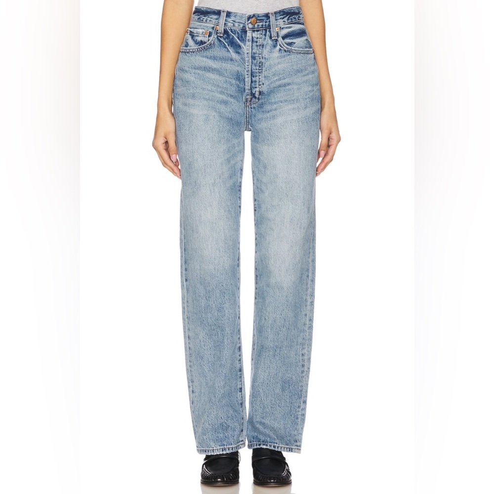 Pistola Light Blue Straight Leg Jeans